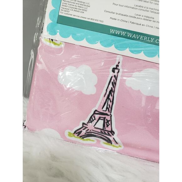 NEW Eiffel Tower Paris Girl's Kids Teenager Bedroom Decor 42x63 inches 4 Panels - Picture 5 of 5